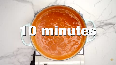 Smoky roasted tomato soup (just 240 calories!)