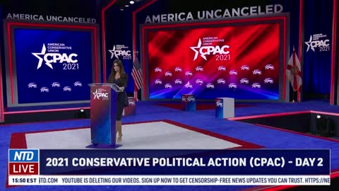 ‘The Party of America First, the Party of President Trump’: Guilfoyle at 2021 CPAC