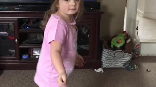 4-year-old busts out funny dances moves on hoverboard