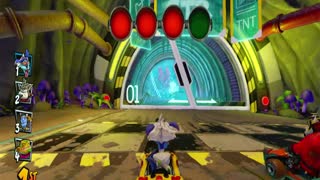 Crash Team Racing Nitro Fueled - Mad Scientist Ripper Roo Legendary Skin Gameplay