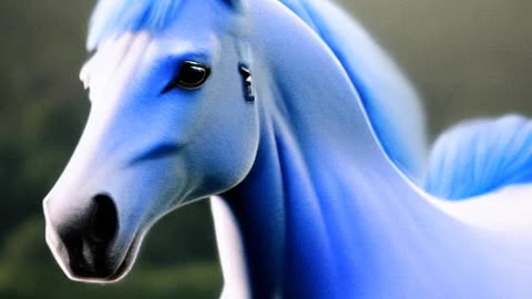 Beautiful and spectacular horse