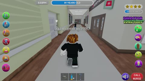 Roblox: Old People's retirement Home Simulator with me and Katie.