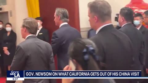 Newsom: Jinping meeting details