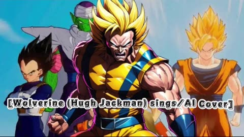 [Wolverine(Hugh Jackman) sings/AI Cover]DragonBallZ Super Op 2 Kiyoshi Hikawa - GenkaitoppaXSurvivor