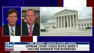 Missouri Attorney General Eric Schmitt discusses the legality of Biden's vaccine mandates