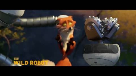 The Wild Robot (2024) - U.S. TV Spot ('stickers')