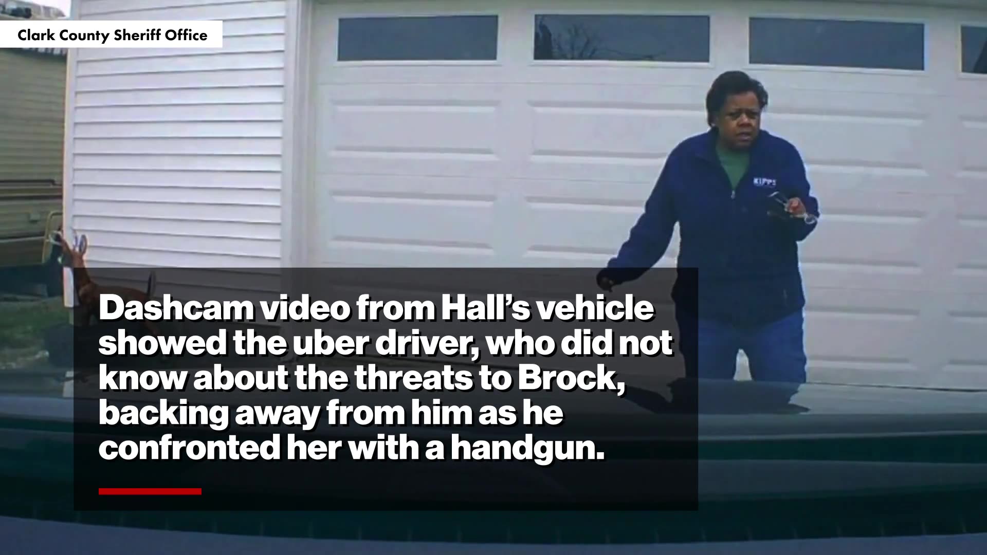 'I'm sure glad you guys are here': Moment scam victim greets cops after allegedly shooting innocent Uber driver