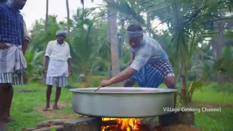 CHILLI GARLIC FRIED CHICKEN | Cooking and Eating in Village