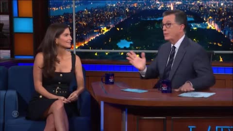 Audience laughs when Stephen Colbert tells CNN’s Kaitlan Collins