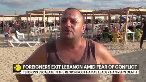 Israel vs Hezbollah Conflict: Beirut airport swarms with various nationals leaving the country