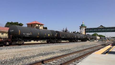 West Winslow, AZ BNSF Trains 2