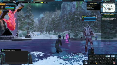 syfy88man Game Channel - STO - Q's Winter Wonderland Event 2nd day