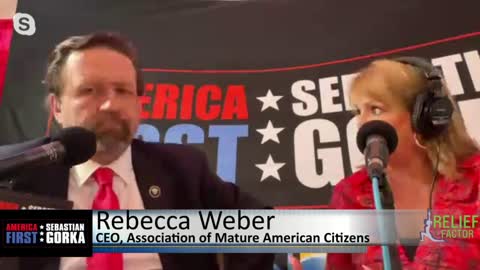 Don't Fund Your Enemies. Rebecca Weber with Sebastian Gorka on AMERICA First