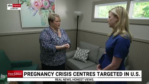 Pregnancy crisis centres targeted in the US