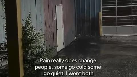 Pain changes a lot