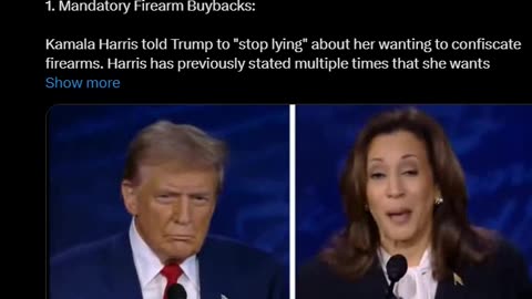 MUST WATCH. Top 5 lies with trump that the ABC News moderators refused to fact-check or falsely fact-checked during the debate: Kamala and ABC rigged a debate be sure they would help rig elections if they rig simple debates