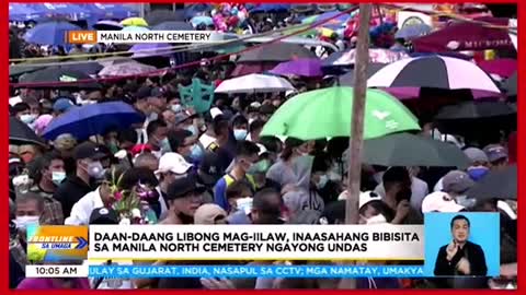 "No vaccine, no entry,"patakaran ngManila North Cemetery