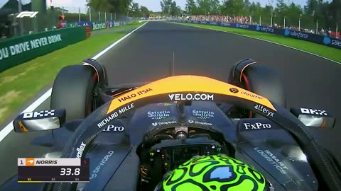 Lando Norris’ Pole Lap | 2024 Italian Grand Prix | Pirelli