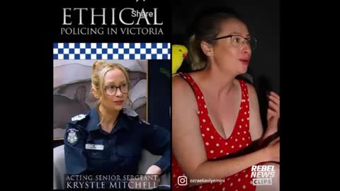 Former VIC Police - Krystle Mitchell #CanberraConvoy