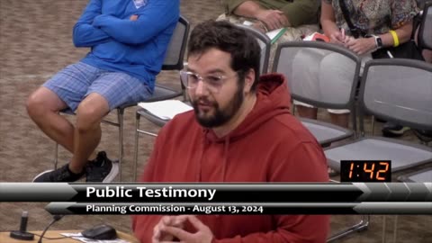 Dave - Public Comment - CDA Planning and Zoning - RE: Rezone of North Idaho College - 8/13/24