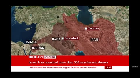 Breaking news Iranian attacks missile in Israel