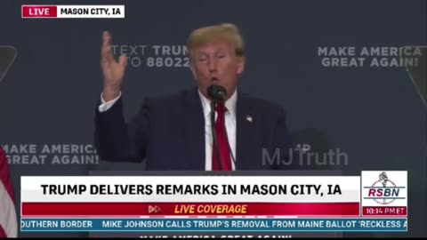 Trump mentions the Roman and British Empires “11 months is too long”