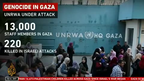 Israel has murdered 220 United Nations workers in less than a year...