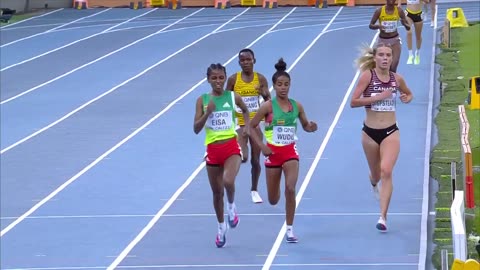 The Ethiopians athletes win Gold and Bronze medal in athletics