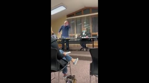 School Board Member LOSES it After Confronted by Parents