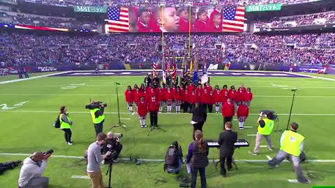 Middle Schoolers Blow The National Anthem