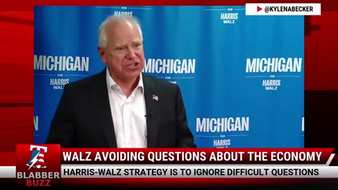 Walz Avoiding Questions About The Economy