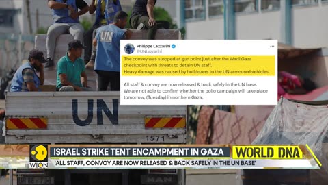 Israel-Hamas War: UN convoy in Gaza released after being detained by Israel | WION World DNA