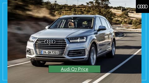 Audi Q7 Price