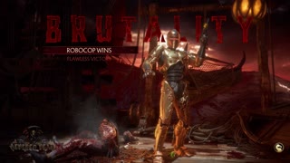 MORTAL KOMBAT 11 ROBOCOP ALL BRUTALITIES 4K/60FPS 2021