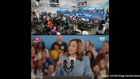 WATCH: Major Kamala Rally Pathetically Attended By Just "Dozens" Of People