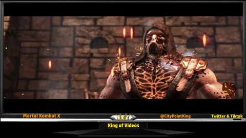 Mortal Kombat X - Metallic Tremor vs Stunt Double Johnny Cage