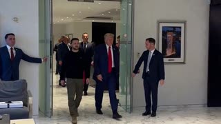 President Donald J. Trump and Zelenskyy meet at Trump Tower