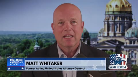 Matt Whitaker: "This Department Of Justice Has Prioritized Donald Trump"