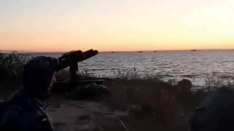 Ukrainians Fire Antiship Missiles