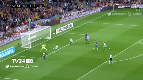 Gol de Denis Suarez vs Eibar