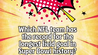 Are you a true NFL fan? Test your knowledge with some fun trivia questions!