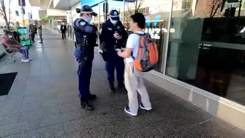 Army now on the streets of Sydney, Australia enforcing Coronavirus tyranny.