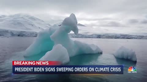 Biden Signs Executive Orders On Climate Change NBC Nightly News