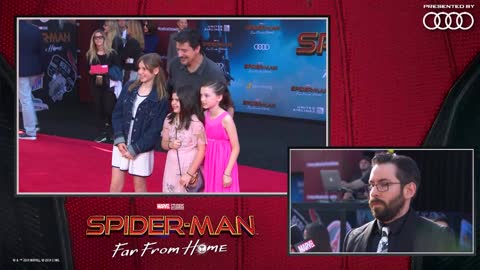 Martin Starr LIVE at the Spider-Man Far From Home red carpet