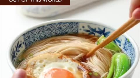 Easy and quick noodle soup recipe in China