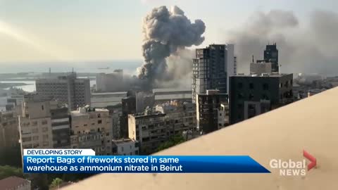 Beirut explosion: Video shows new angle of the massive blast