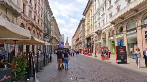 Stunning 4K Drone Walkthrough: Exploring the Marvels of Milan"