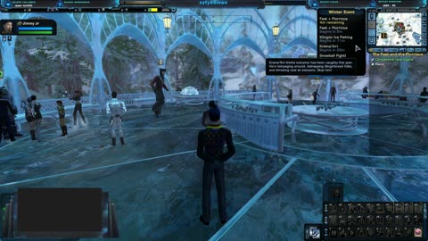 syfy88man Game Channel - STO - Q's Winter Wonderland Event 2nd day