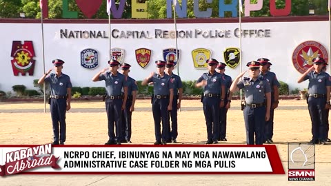 NCRPO chief, ibinunyag ang nawawalang administrative case folder ng mga pulis