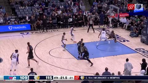 🥶 JAREN JACKSON BLOCKS EMBIID TO WIN THE GAME!